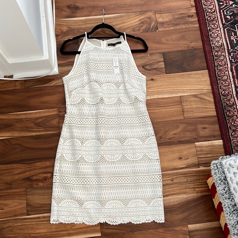 White House Black Market - white dress